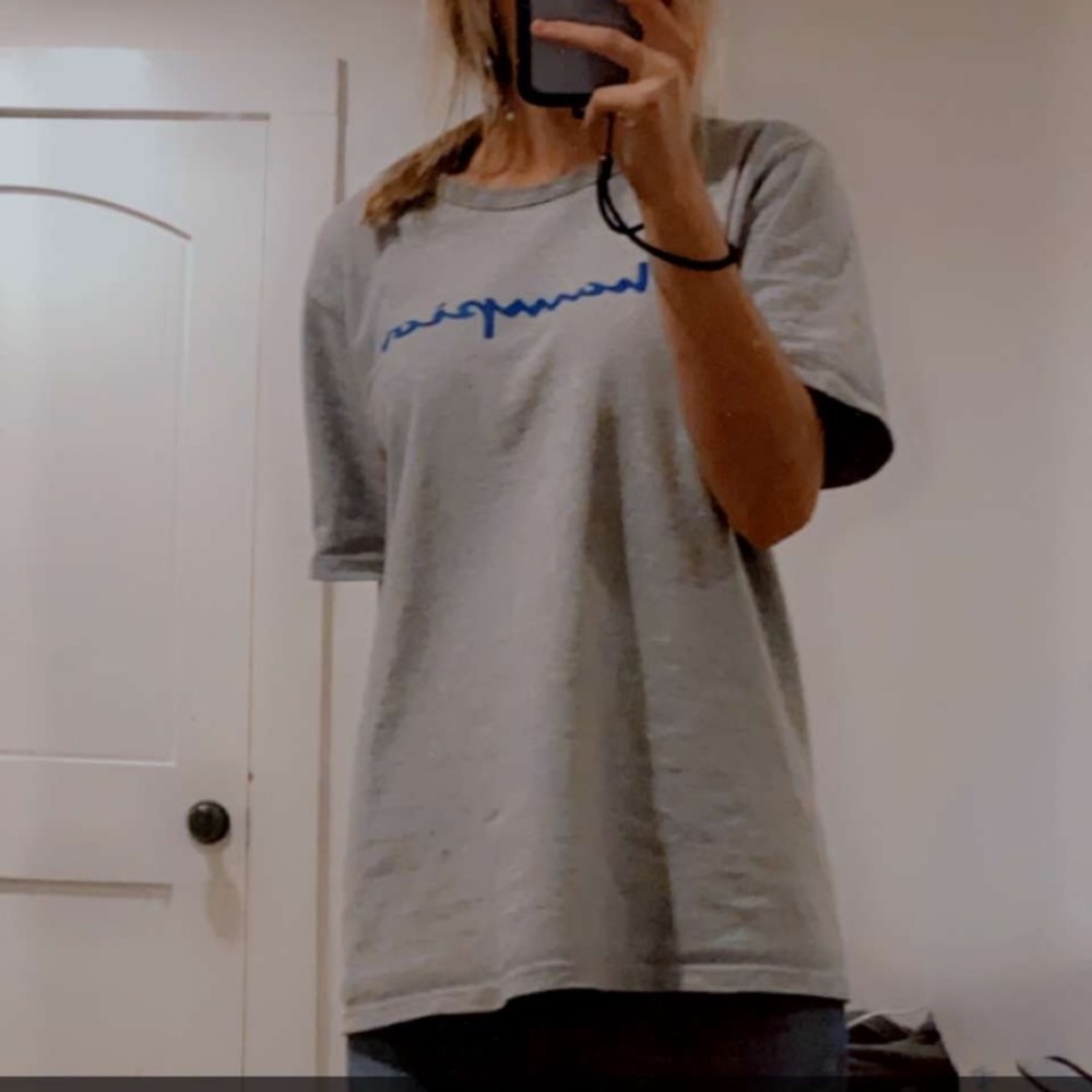 Champion tee, new, size medium